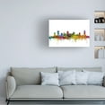 thumbnail image 2 of Trademark Fine Art Michael Tompsett Nashville Tennessee Skyline Canvas Wall Art - 16x24, 2 of 5