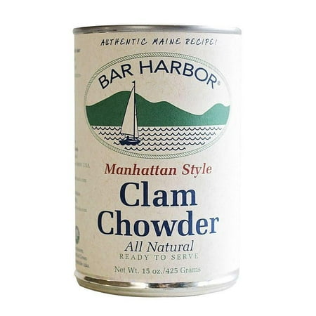 Bar harbor manhattan style clam chowder soup, 15 oz, (pack of