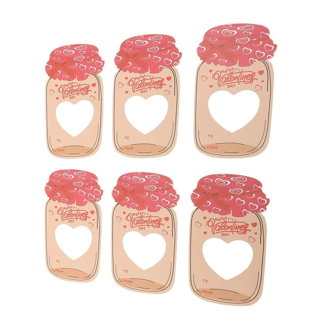 30PCS Valentine Day Cards For Kids, DIY Greeting Cards With Plastic Bags, Classroom Party Favors, Unique Card Design, Convenient And Easy To Use Size, Fun DIY Experience