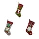 thumbnail image 3 of Kearding Calcetín de Navidad Decoración sin rostro Colgante Navidad Medias no tejidas Bolsa colgante para ancianos Regalo para niñas Chimenea Type3 NO3, 3 of 6