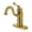 Brushed Brass, variant on Kingston Brass KB1487BL Vintage Single-Handle Monoblock Bar Faucet, Brushed Brass