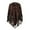 Coffee, variant on Women Loose Fringes Open Cape Poncho Scarf With Punch Pattern Graceful Shawl Dress Shawl Wrap Brown,One Size