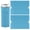 Blue, variant on Aspire 25 Pcs Unsewn Neoprene Slim Can Cooler Sleeves for DIY Projects Screen Print Sublimation Heat Transfer - Blue