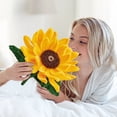 thumbnail image 5 of GFHFHITJ Sunflower for Spring Decor Artificial Sunflower Ceramic Potted Plants Centerpiece for Tables Fake Yellow Silk Flowers for Bedroom RUSTICS Decorations,'s Day Gifts, 5 of 7