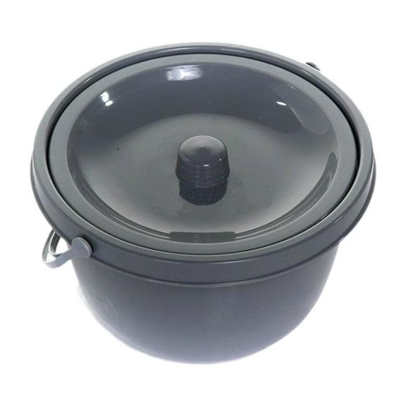 Bothyi Chamber Pot Bedpan Portable Odor-sealing Lid Night Urinal for Boat Home Tent