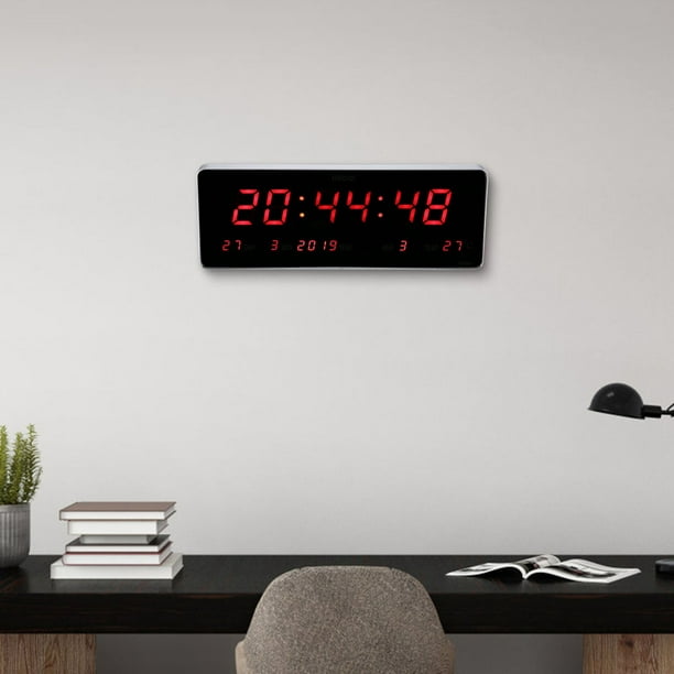 Horloge murale numérique en Stock - ULINE.ca