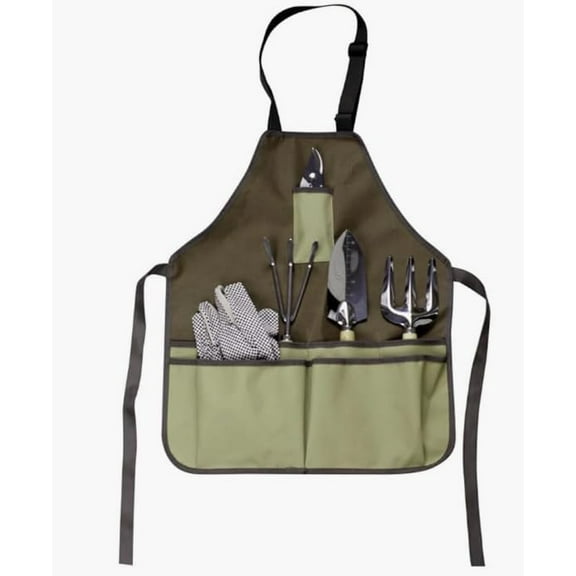 Gardening Apron, Garden Apron for Women with Pockets, Waterproof Cloth Tool Apron Thickening Garden Tools Belt Multifunction for Women Men