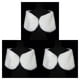 thumbnail image 3 of Minnieouse Portable Soft Plush Shawl Lightweight Warm Cape Lady Wedding Bridal Shawls Exquisite Women Dress Thicken Type1, 3 of 6