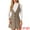 Brown Check, variant on Houndstooth Plaid Suspenders Pinafore Overall Dress L Brown Check