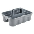 thumbnail image 2 of Organizador de productos de limpieza mayimx Bandeja de almacenamiento con asa Cesta de almacenamiento Gris 38,5 x 27,5 x 11,5 cm Estilo B, 2 of 9