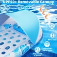 thumbnail image 2 of Piscina flotante KIZJORYA 2025 con toldo y portavasos para adultos, 2 of 9