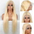 thumbnail image 2 of WAQI 13x6 Lace Front Wig Human Hair 200 Density 26 Inch Straight 613 Blonde Wig Human Hair 13x6 200 Density HD Lace Front Wigs Human Hair Blonde Pre Plucked for Women, 2 of 4