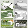 thumbnail image 4 of Cama de jardín elevada de acero galvanizado Planter Permade, 122 x 61 x 43 cm, 4 of 8