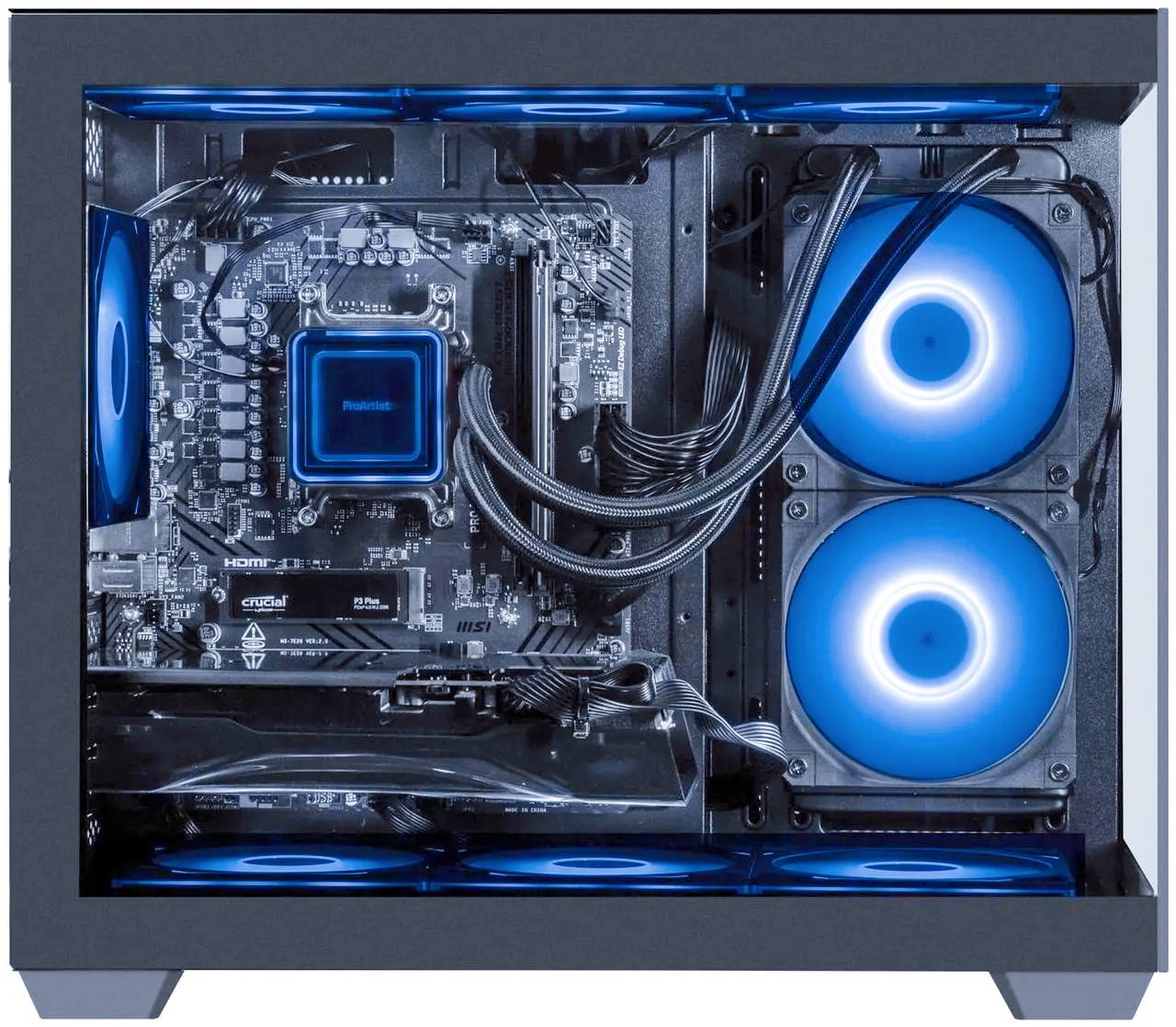 Zhic Gaming Desktop PC, AMD Ryzen 7 5700X, NVIDIA RTX 5060 8G