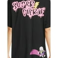 thumbnail image 4 of Power Puff Girls Women's Juniors Over Size Crochet Knit Graphic Top, 4 of 5