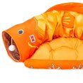 thumbnail image 2 of Tubo para mascotas jinwen con cojín lavable para gatos amarillo tipo túnel, 2 of 3