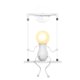 thumbnail image 2 of Lámpara de pared creativa humanoide moderna LED con forma de vela, base E27, soporte de hierro para dormitorio, sala de estar, camas, escaleras, pasillo, restaurante, cocina, 2 of 8
