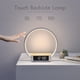 thumbnail image 3 of Lámpara de noche, lámpara de mesa táctil con cargador inalámbrico, lámpara de mesita de noche con reloj, luz de despertador, luz nocturna LED de 3 niveles de brillo para dormitorio, sala de, 3 of 5