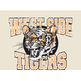 thumbnail image 2 of Vintage Sport West Side Tigers Adult Natural Crew Neck Short Sleeve Tee-XL, 2 of 2
