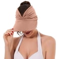 thumbnail image 2 of NordicNest Sun Hats for Women Wide Brim UV Protection Sun Visor Hats UPF50  Lightweight Foldable Ponytail Sports Cap, 2 of 6