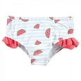 thumbnail image 4 of Hudson Baby Infant and Toddler Girl Swim Rashguard Set, Watermelon, 2 Toddler, 4 of 4