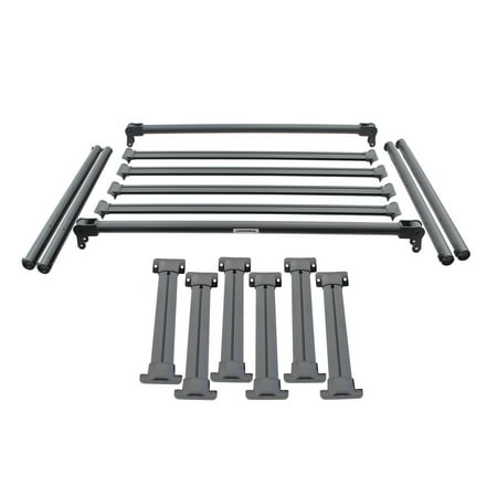 Go Rhino 5950000T-01 XRS Overland Xtreme Rack Box 1 Only For Jeep 20-23 Gladiator (Crew Cab Pickup)