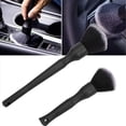 thumbnail image 3 of Car Detailing Brushes, 2 Piece Universal Car Detailing Brush Set, Multipurpose Car Cleaning Brush for Cars (Black), 3 of 5