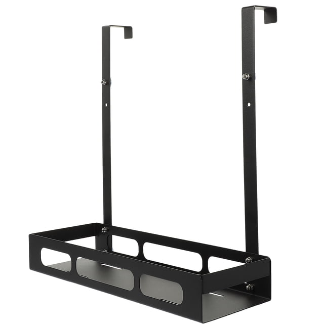 NUOLUX Organizador De Hierro Negro Para Puerta Con Moderno Y Uso Multipropósito