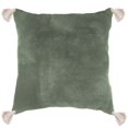 thumbnail image 1 of hometrends Coussin Décoratif en Sherpa Olive, 1 of 4