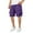 Purple, variant on Men's Summer Casual Shorts Loose Fit Breathable Straight Leg Running Fitness Athletic Comfortable Lightweight Shorts Summer Casual Hiking Pants Elastic Waist