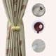 thumbnail image 1 of 2 piezas de correas para cortina, hebilla magnética gratis, accesorios para bridas perforadas, decoración del hogar, Clip de anillo dorado = ShuxiuWang 9024735585671, 1 of 1