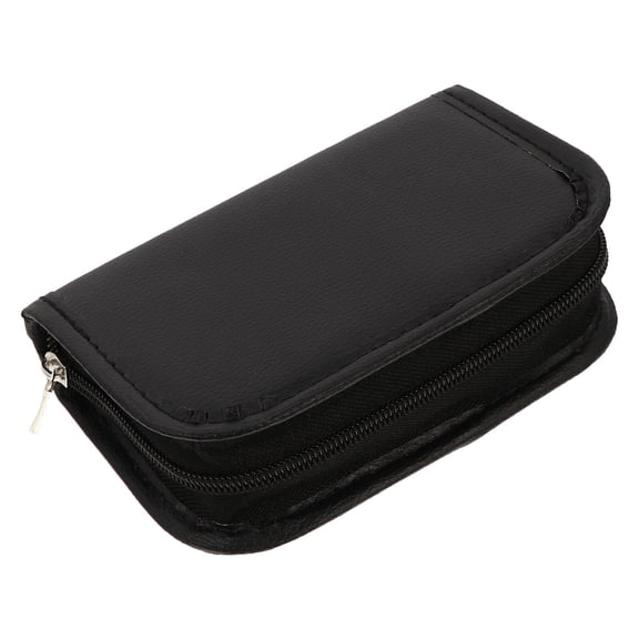 NUOLUX Portable Blood Glucose Meter Oximeter Storage Bag PU Medical Device Storage Case