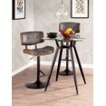 thumbnail image 4 of Lombardi Mid-Century Modern Barstool by LumiSource, 4 of 8