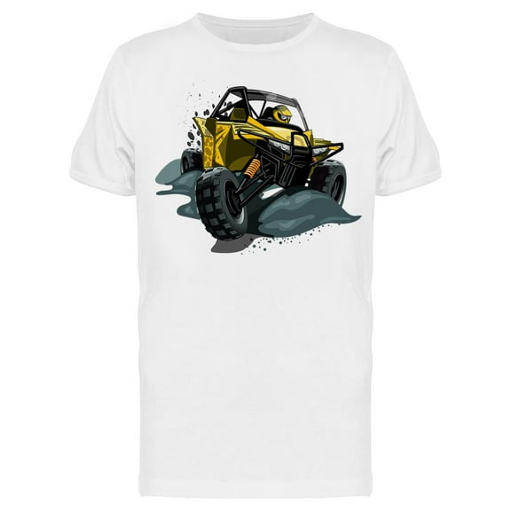 Off-Road Atv Buggy T-Shirt Men -Image by Shutterstock, Male 3X-Large