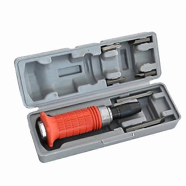 Impact Driver Set Extractor Tool Slotted or Screwdriver Bits Remove Rusted Damaged Screws 7-Piece/S