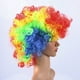 thumbnail image 2 of 3 pelucas afro de payaso esponjosas, divertidas pelucas de fiesta, accesorios de actuación para mascaradas, carnavales, cosplay (coloridas), 2 of 5