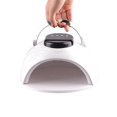 thumbnail image 3 of Black Portable Us Plug Smart 4-gear Timing 42 Led Uv Light Nail Lamp con soporte para teléfono,11 Feliz Sencillez, 3 of 4