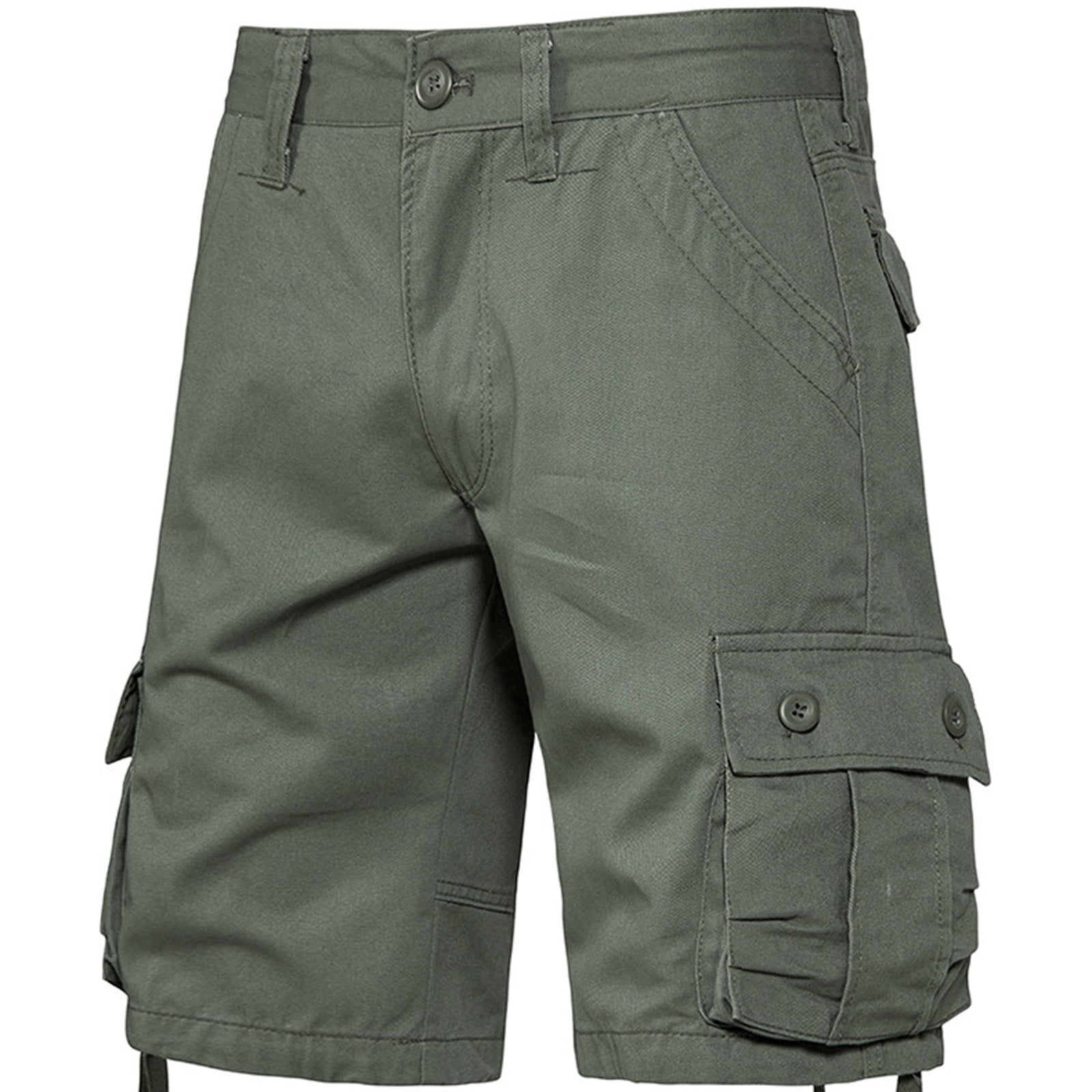 jsaierl Mens Cargo Shorts Plus Size Multi Pockets Shorts Work Military ...