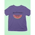 thumbnail image 3 of Buon Ferragosto Cool Watermelon T-Shirt Toddler -Image by Shutterstock,  3 Toddler, 3 of 4