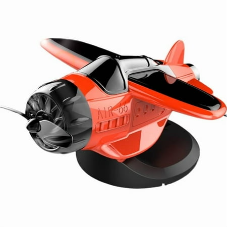 SharkTRUE Solar Car Airplane Shaped Car Ornaments Dashboard DriftingRotating Airplane Ornament Drifting Solar Rotating Airplane Ornaments for Car Interior Dashboard Accessories