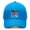 Bright-blue, variant on United States 250th Anniversary Army-green Baseball Cap with Printed Celebration Artwork and Comfortable Adjustable Fit for Outdoor Activities