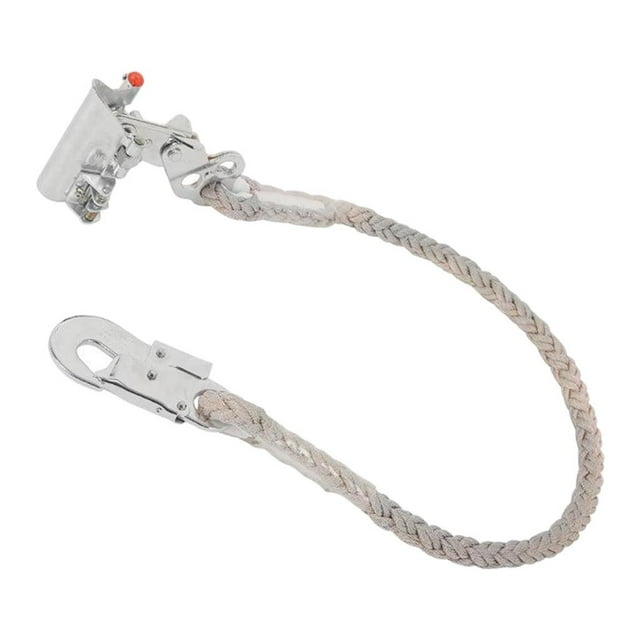 Cuerda de protección contra caídas para escalada en roca al aire libre Grab Shock Lanyard Snap Hook Gear 7x8x10.5cm Zulema Agarre de cuerda de escalada en roca