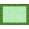 thumbnail image 1 of Ahgly Company Machine Washable Indoor Rectangle Transitional Dark Lime Green Area Rugs, 7' x 9', 1 of 7
