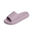 thumbnail image 2 of Women's Shower Shoes Women's Slides with Cushioned Thick Sole Household Slippers Lightweight Comfy Slide Sandals for Daily Wear Purple 7 [EU-38], 2 of 5