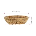 thumbnail image 2 of WEUVEB Cesta De Almacenamiento Tejida En Junco Natural Ideal Para Pan, Snacks Y, 2 of 6