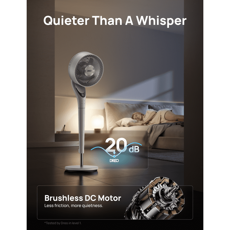 DREO TurboPoly Fan 154, Ultra-Quiet 9 Speeds photo 6