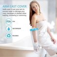 thumbnail image 2 of Adult Short Arm Cast Waterproof Cover, Reusable Plaster Bandage Protector, Shower Bath Bandage Cover, 2 of 5