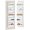 White, variant on Clear Over the Door Shoe Organizer Storage, Deep Pockets Large Hanging Shoe Rack for Closet Door, Fit Holder Hanger for Sneakers, Boots (Black)
