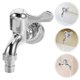 thumbnail image 3 of Wall Mount Washer Faucet Replacement Faucet for Bathroom 4Pcs Kit, 3 of 4