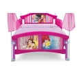 Delta Children Disney Princess Plastic Toddler Canopy Bed, Pink